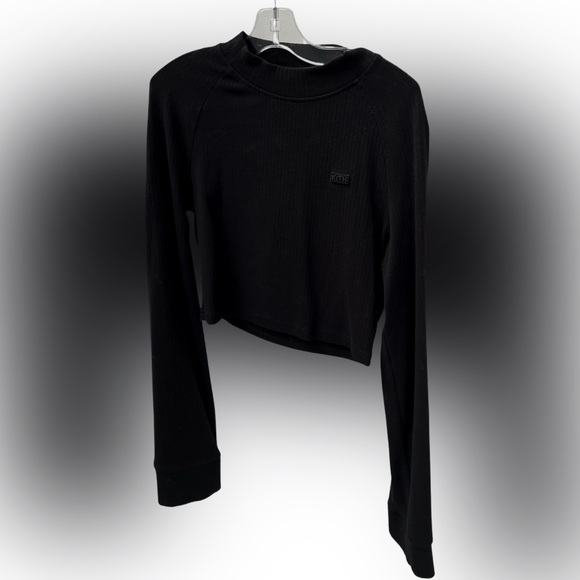 Kith cropped sweaters flare sleeve in black - Picture 1 of 2